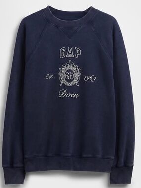 NWT Gap × DÔEN Adult VintageSoft Logo Sweatshirt